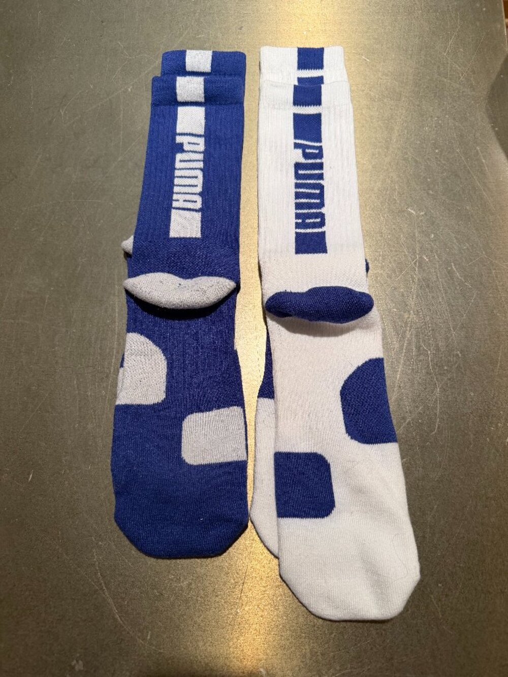 Puma Socks Blue White NWOT